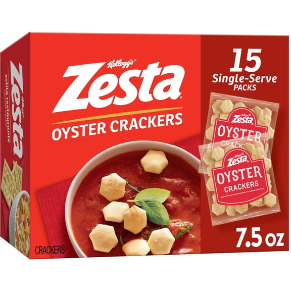 Zesta Original Oyster Crackers, Soup Crackers, 15 Count