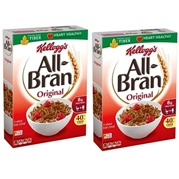 Kelloggs All Bran, Original, 18.3 Ounce Box (Pack Of 2)