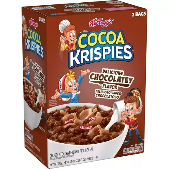 Kelloggs Cocoa Krispies Cereal (34 Ounce)