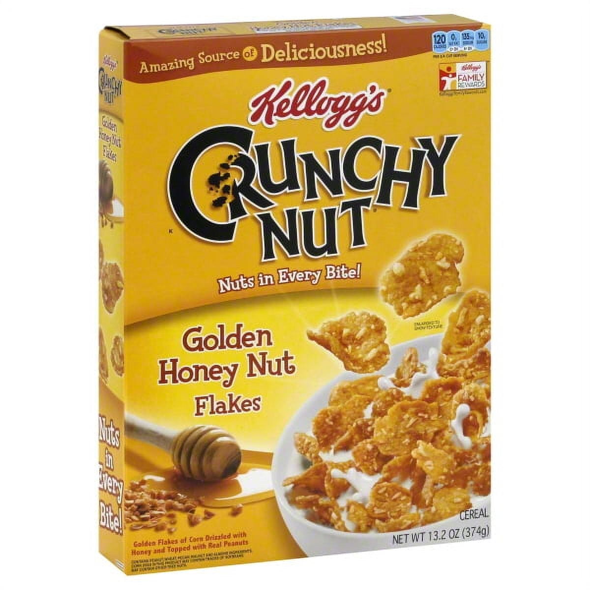 Kelloggs Crunchy Nut Cereal, 13.2 oz