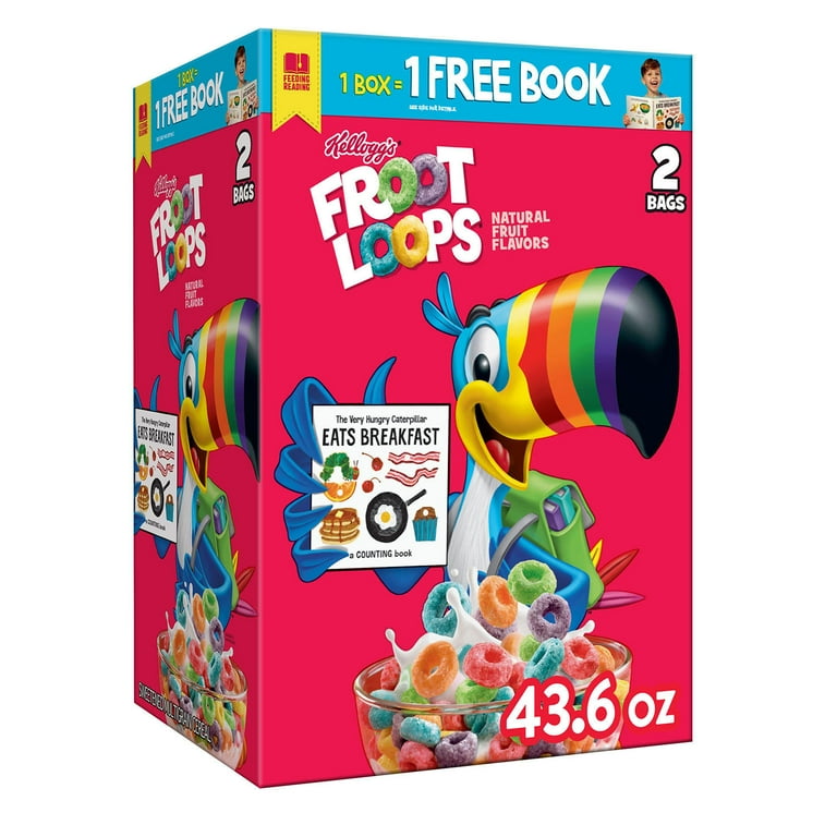 Kelloggs Froot Loops Cereal (43.6 Oz.) 