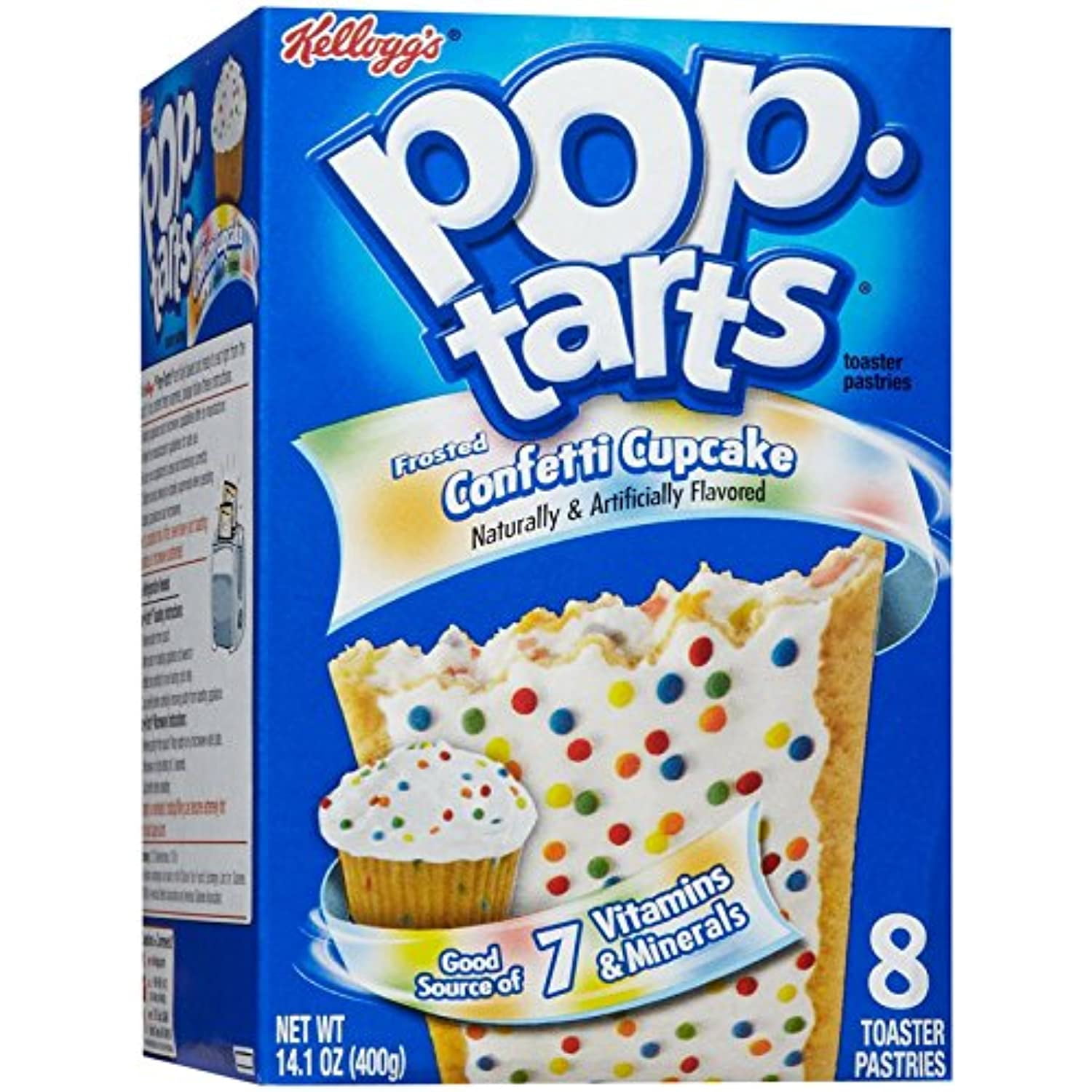 Kelloggs Frosted Confetti Cake 8 Count Pop Tarts