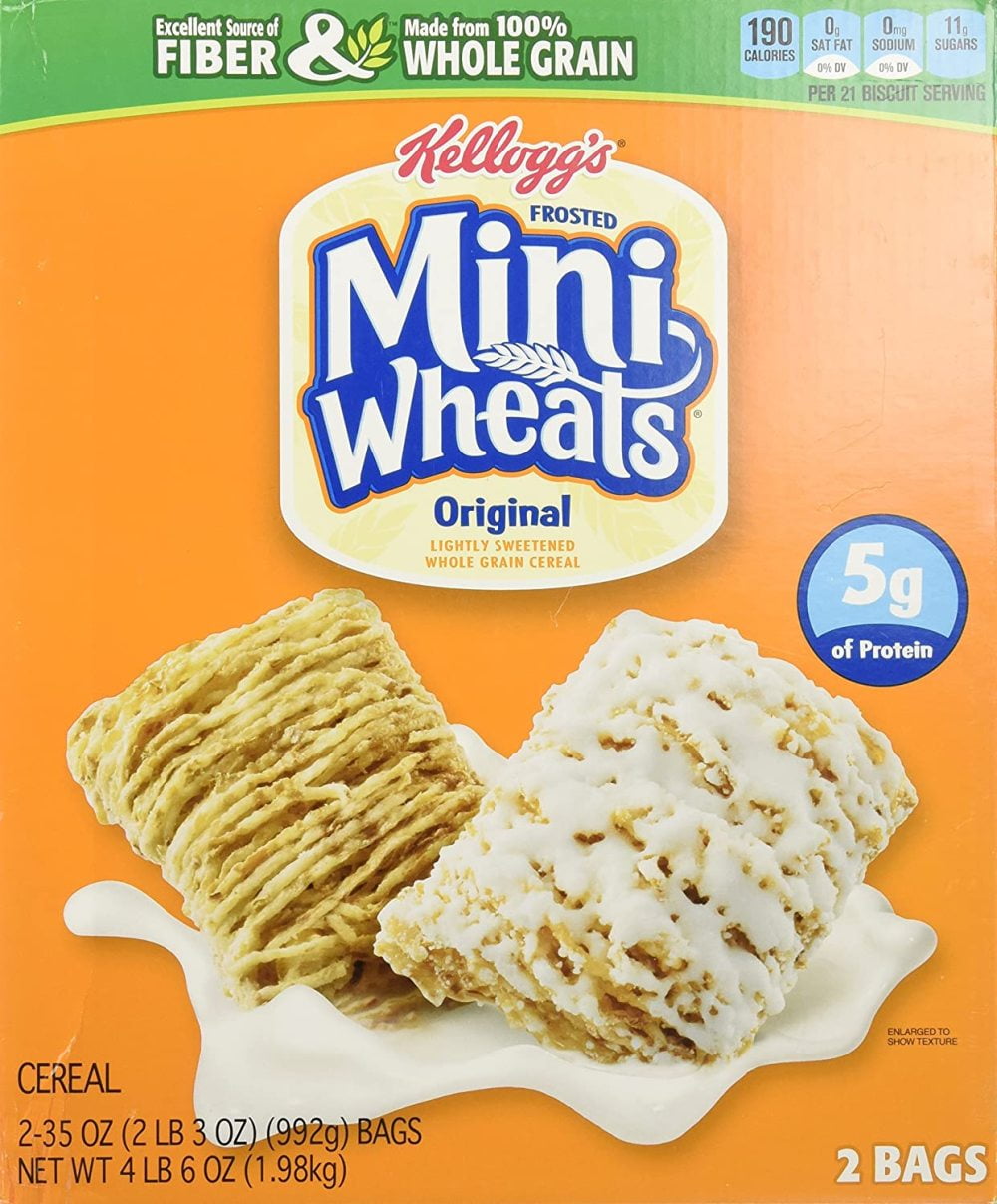 Kelloggs Frosted Whole Grain Mini Wheats, 70-Ounce