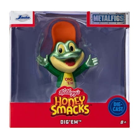 Jada Toys Kelloggs Honey Smacks Dig'Em Metalfigs Diecast Collectible Figure 2.5 in
