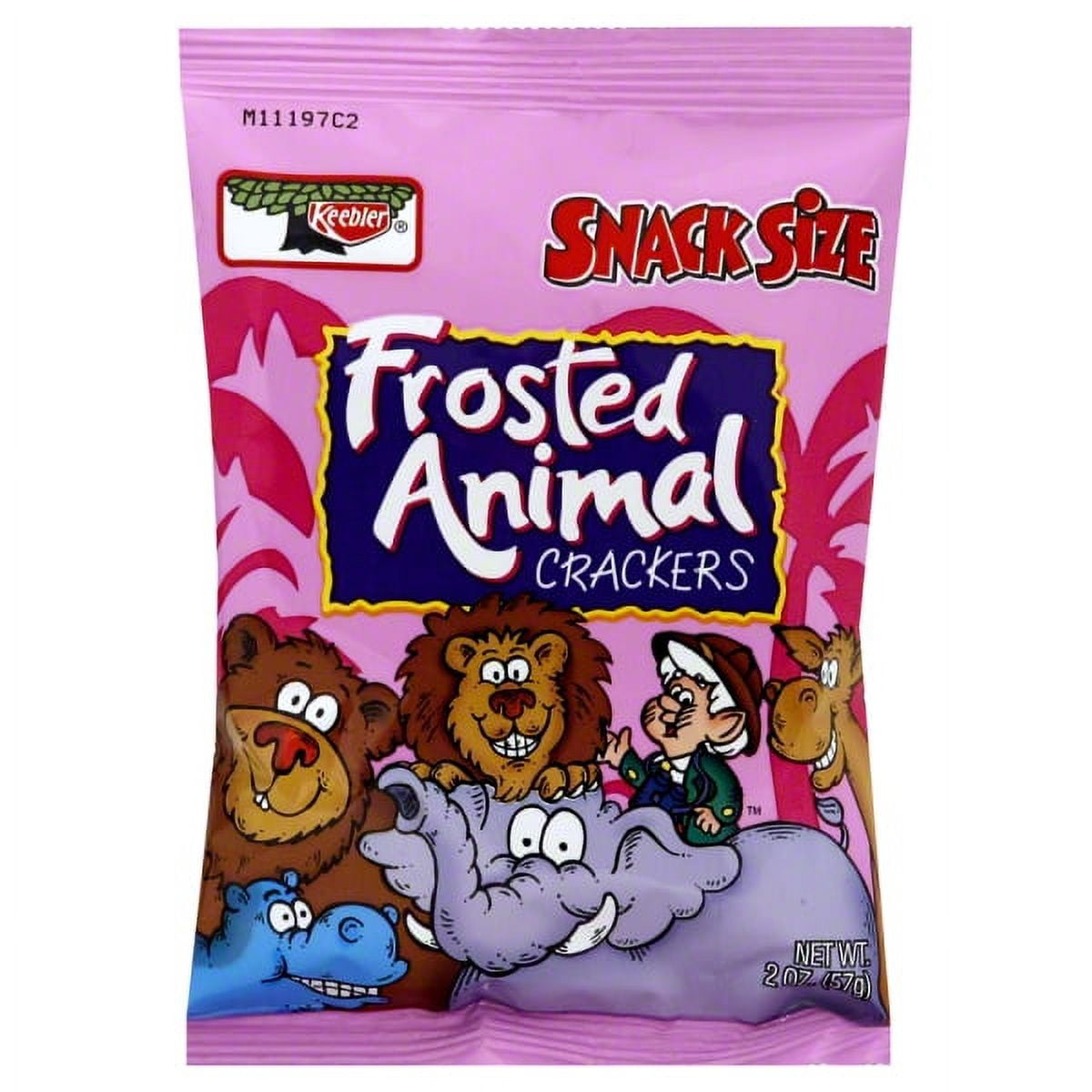 Kelloggs Keebler Snack Size Frosted Animal Crackers, 2 oz