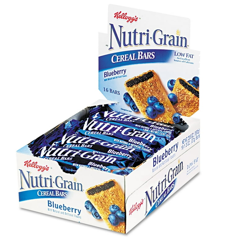 Nutri-Grain Soft Baked Breakfast Bars, Blueberry, Indv Wrapped 1.3 oz Bar, 16/Box Nutri-Grain Soft Baked Breakfast Bars, Blueberry, Indv Wrapped 1.3 oz Bar, 16/Box