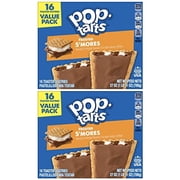 Kelloggs, Pop-Tarts, Frosted Smores Toaster Pastries, 16 Count, 29.3Oz Box (Pack Of 2)
