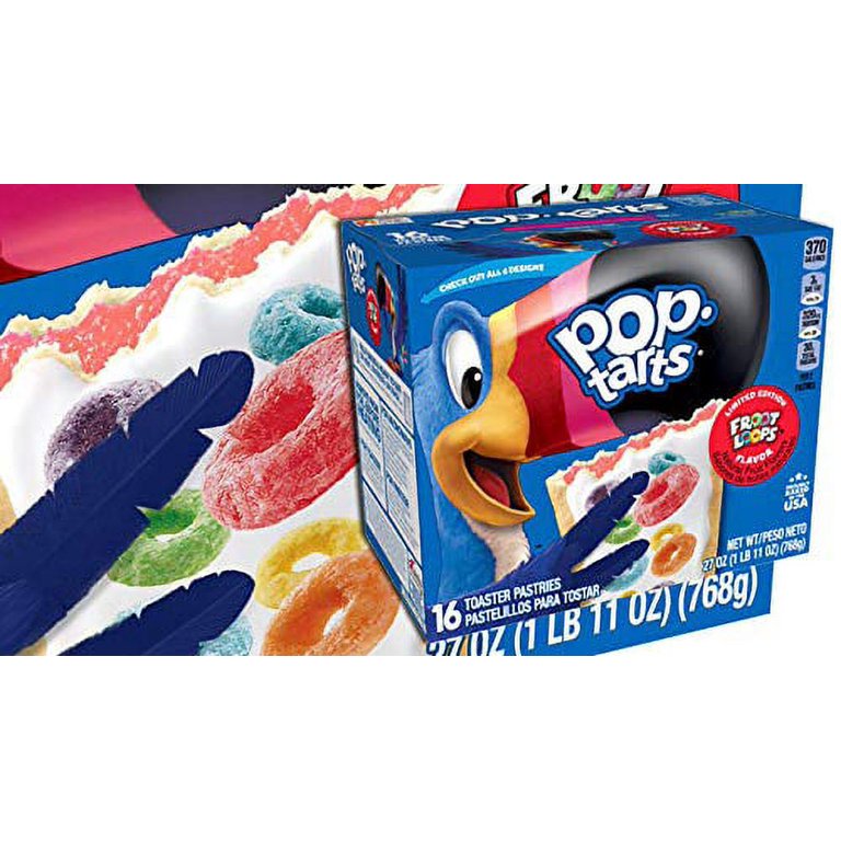 Pop-Tarts Frosted Froot Loops Toaster Pastries, 13.5 oz - Food 4 Less