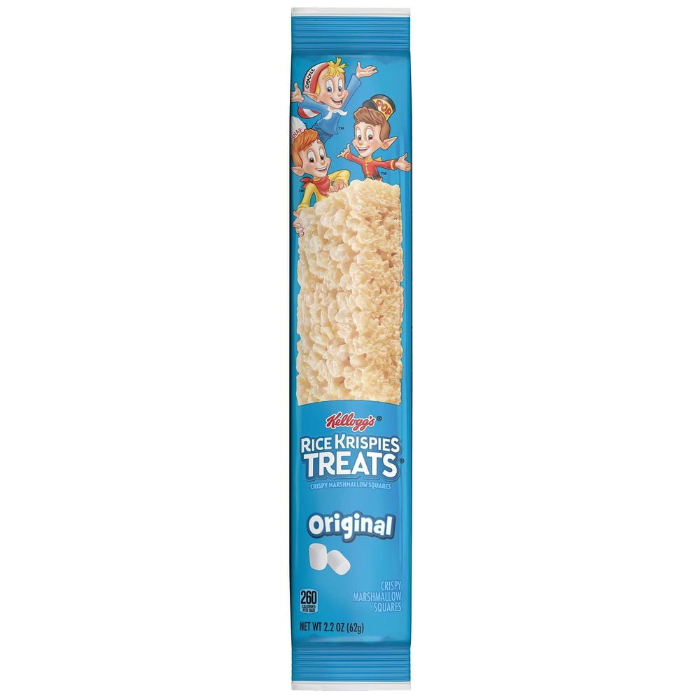 Kelloggs Rice Krispies Treats Original Crispy Marshmallow Squares, 2.2