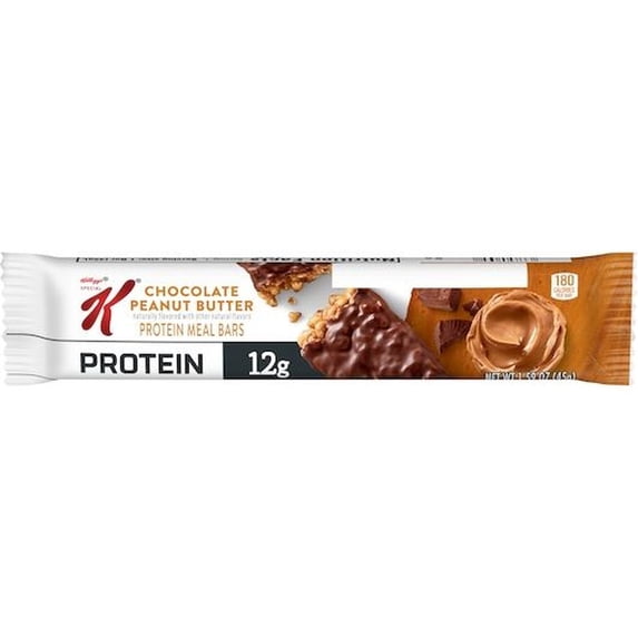 Kelloggs Special K Chocolate Peanut Butter Protein Meal Bar, 1.59 Ounce -- 48 per case.