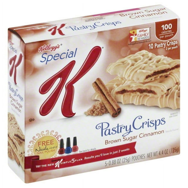 Kelloggs Special K  Pastry Crisps, 5 ea