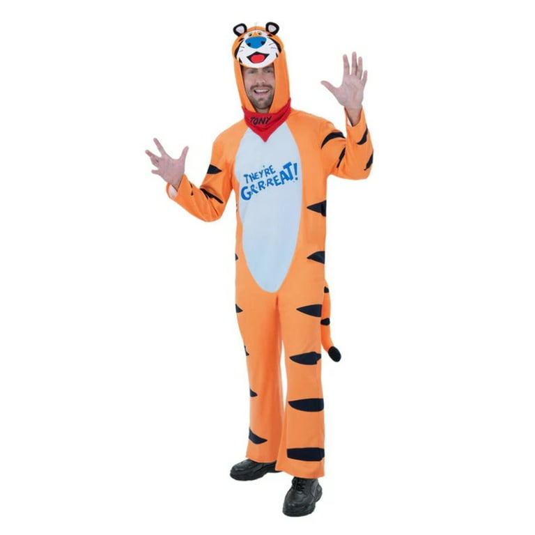 Kelloggs Tony The Tiger Costume for Men Kelloggs Tony The Tiger Costume for Men
