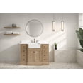 thumbnail image 1 of Kelly 48" Bathroom Vanity Weathered Fir - White Engineered Stone Countertop, 1 of 11