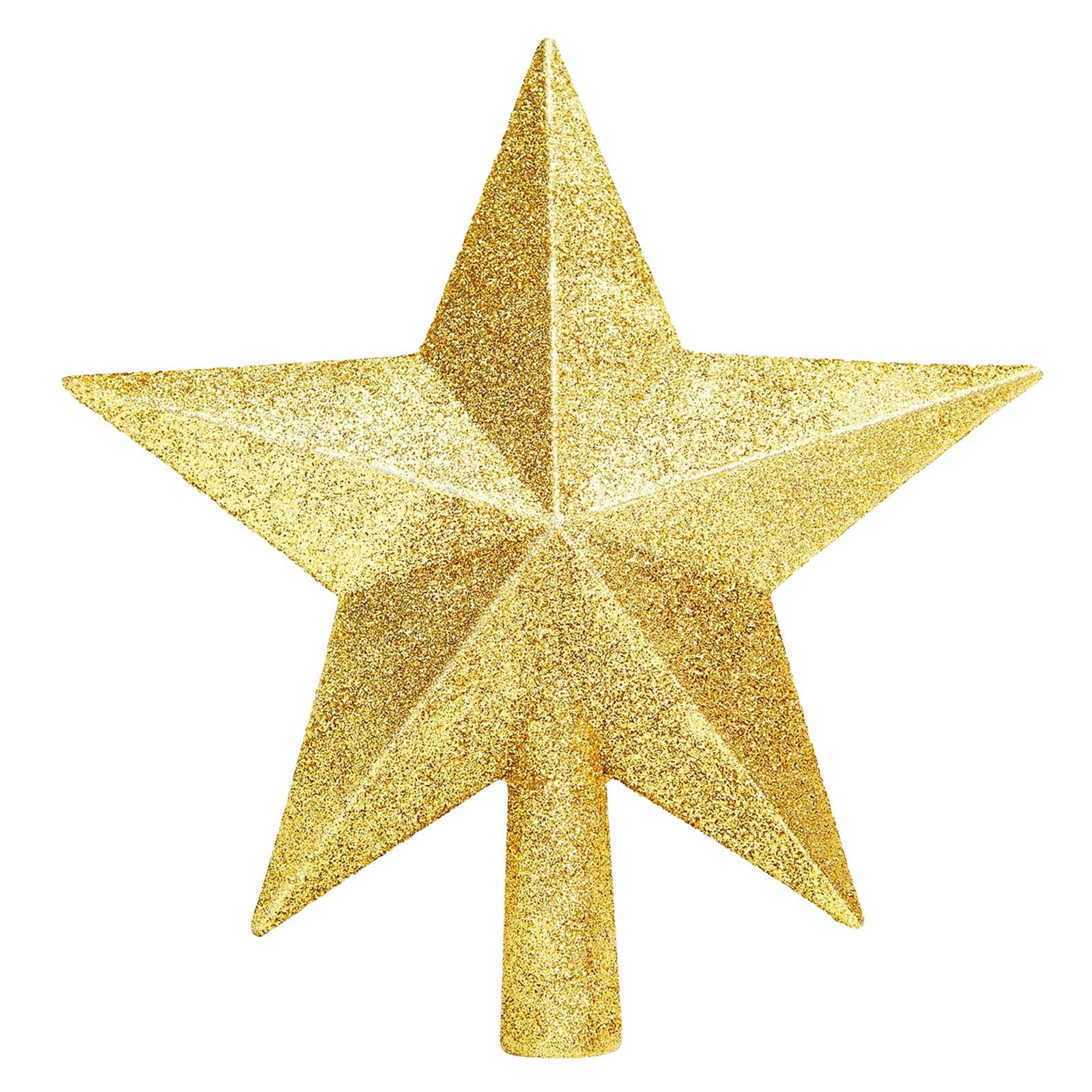 Kelly Bro Shatterproof Glitter Star Tree Topper - Holiday Decoration ...