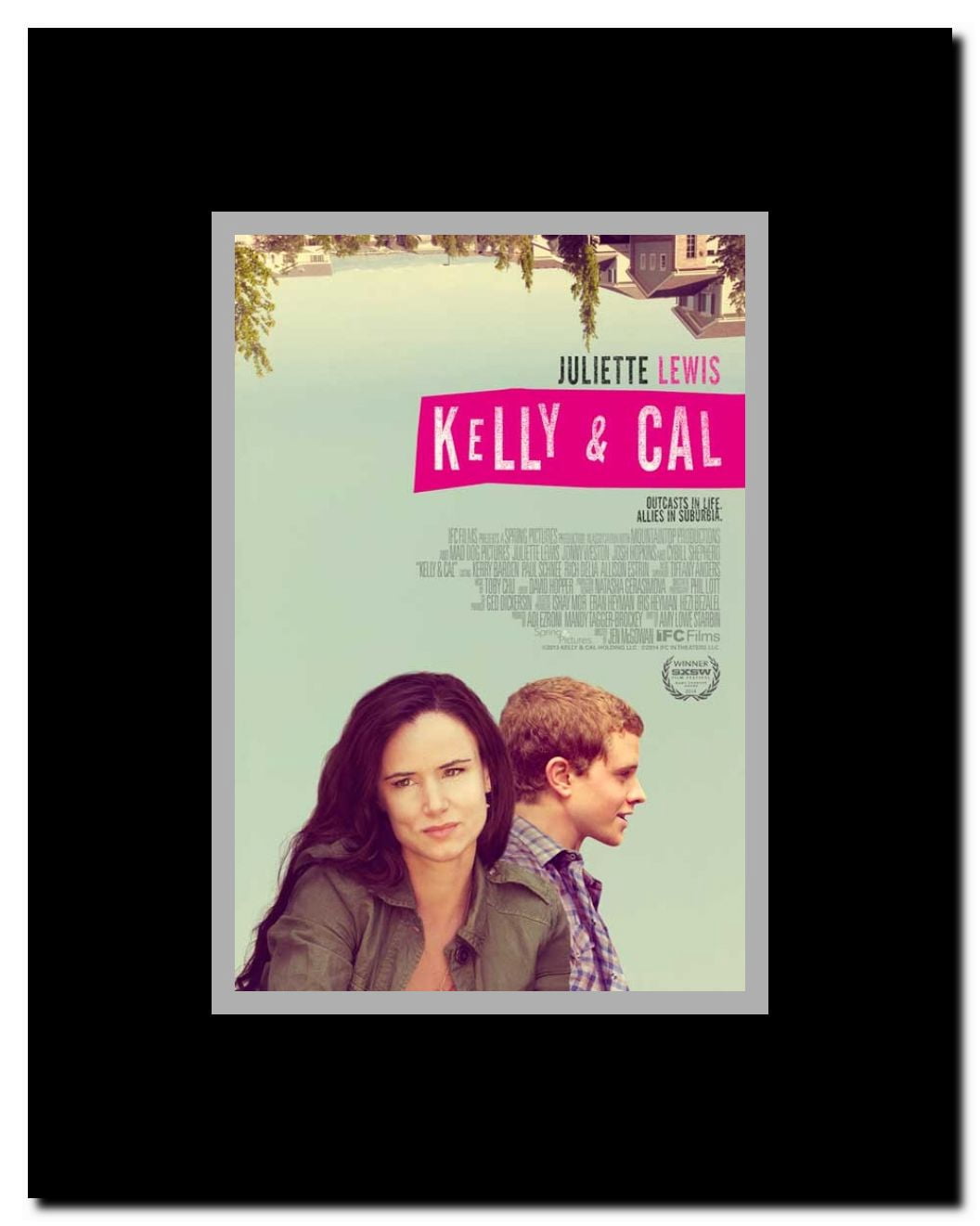 Kelly & Cal Framed Movie Poster