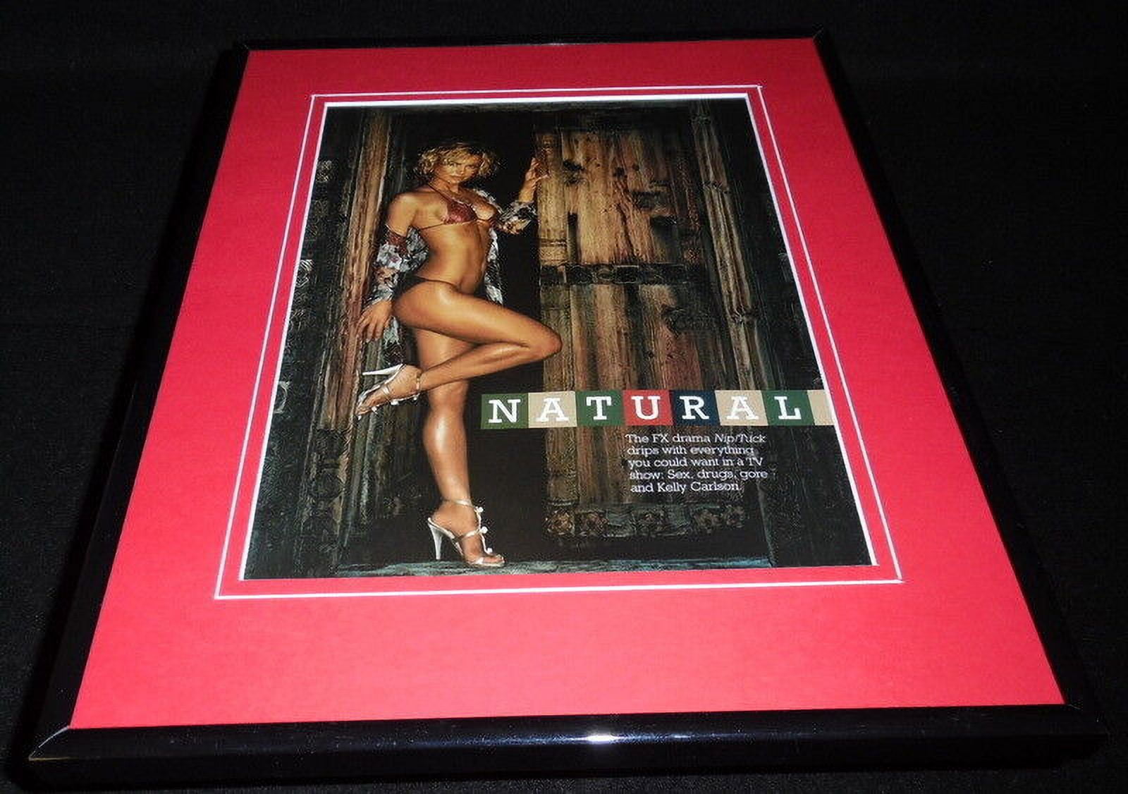 Kelly Carlson 2005 Bikini Heels Framed 11x14 Photo Display Nip/Tuck -  Walmart.com