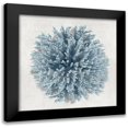 thumbnail image 1 of Kelly, Caroline 12x12 Black Modern Framed Museum Art Print Titled - Coral Blue I, 1 of 5