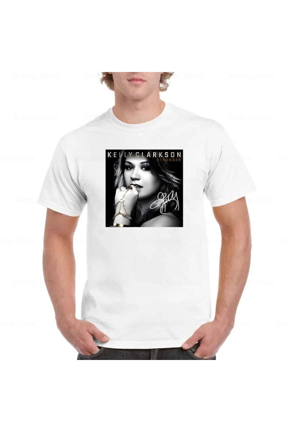 Kelly Clarkson Stronger Since U Been Gone Signature T-shirt up to size 5XL.