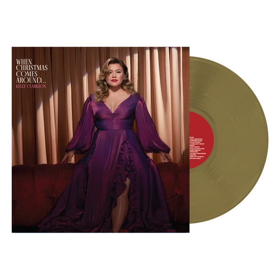 Kelly Clarkson When Christmas Comes Around... [Gold Vinyl] Records & LPs