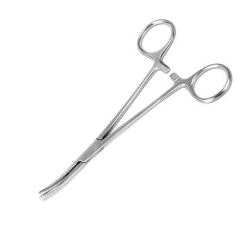 Kelly Forceps, Curved, Rankin, 6" (15.9cm), German, Von Klaus