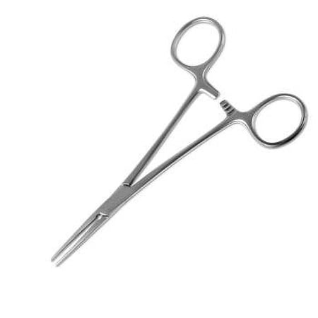 Kelly Forceps, Straight, 5½" (14.0cm), German, Von Klaus