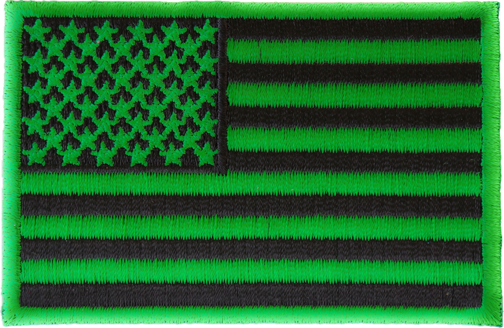 Kelly Green American Flag Patch - Walmart.com