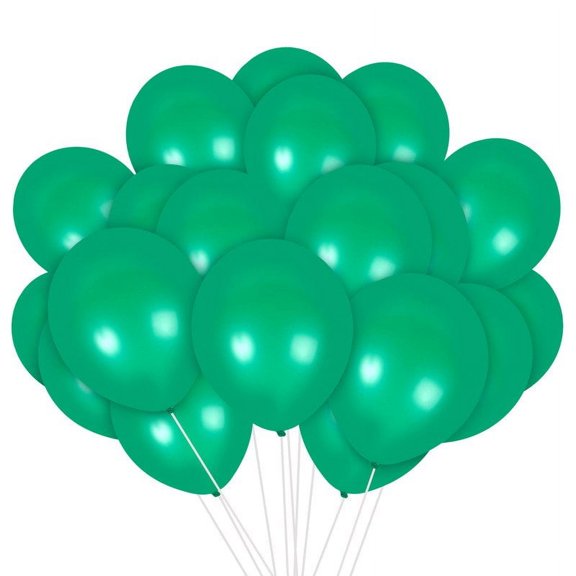 Kelly Green Balloons - 12 Inch Latex Balloons - 36 Pack