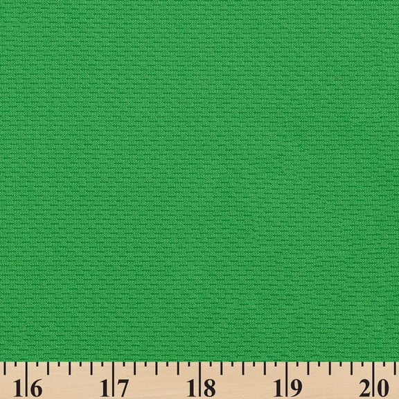Kelly Green DriCloth Microfiber Jersey Fabric Athletic Polyester Spandex 60" Wide Stretch Sold BTY