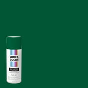 Kelly Green, Quick Color Gloss All Purpose Enamel Spray Paint-390615, 10 oz