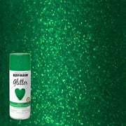 Kelly Green, Rust-Oleum Specialty Glitter Spray Paint- 10.25, 6 Pack