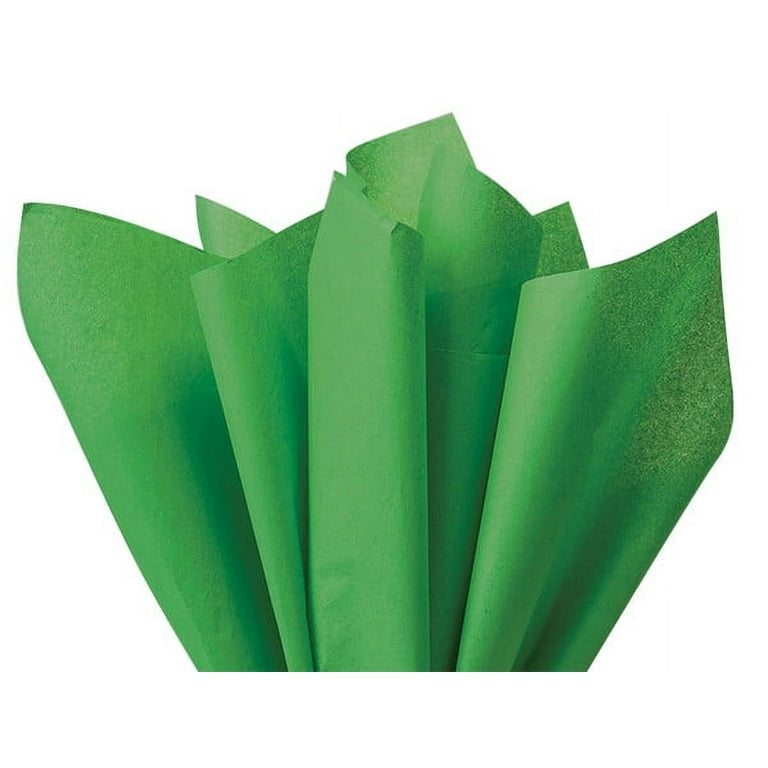 Kelly Green Tissue Paper Squares, Bulk 100 Sheets, Presents by A1 Bakery  Supplies, Large 15 Inch x 20 Inch