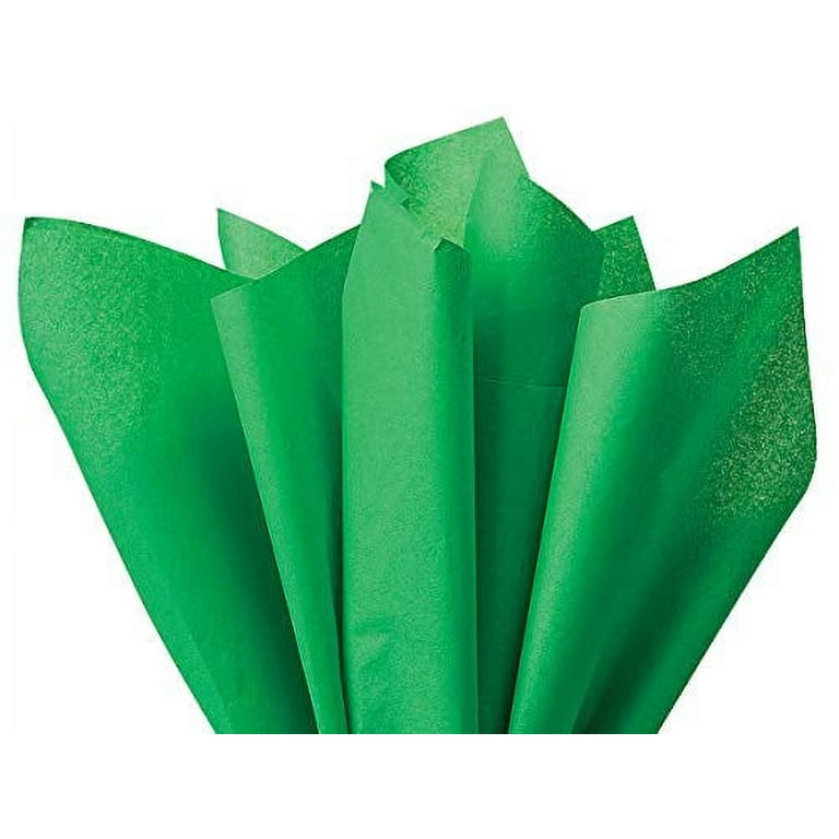 Kelly Green Tissue Paper Squares, Bulk 24 Sheets, Presents by Feronia  packaging, Large 20 Inch x 30 Inch