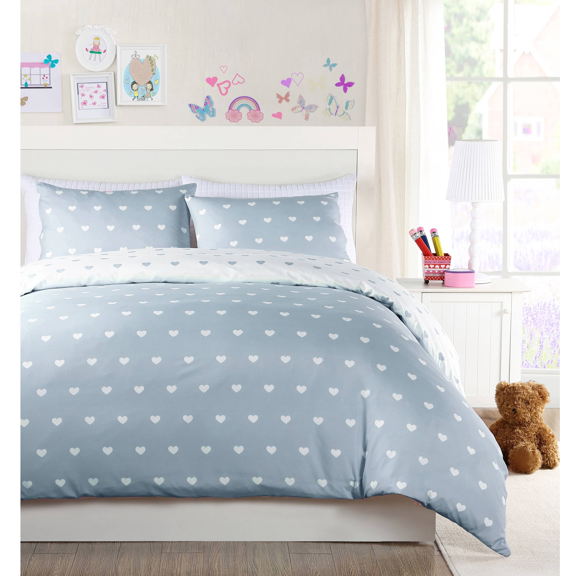 Kelly Heart Comforter Set