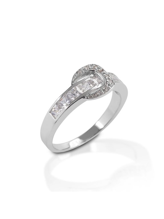 Women's Contemporary Buckle Ring - 3F000000 7 1/2