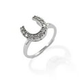 thumbnail image 1 of Kelly Herd Horseshoe Ring - Sterling Silver, 1 of 1