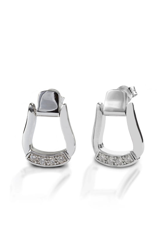 Women's Oxbow Stirrup Post Back Earrings - 12A00000 One Size