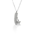 thumbnail image 1 of Kelly Herd Pavé English Riding Boot Necklace - Sterling Silver, 1 of 1