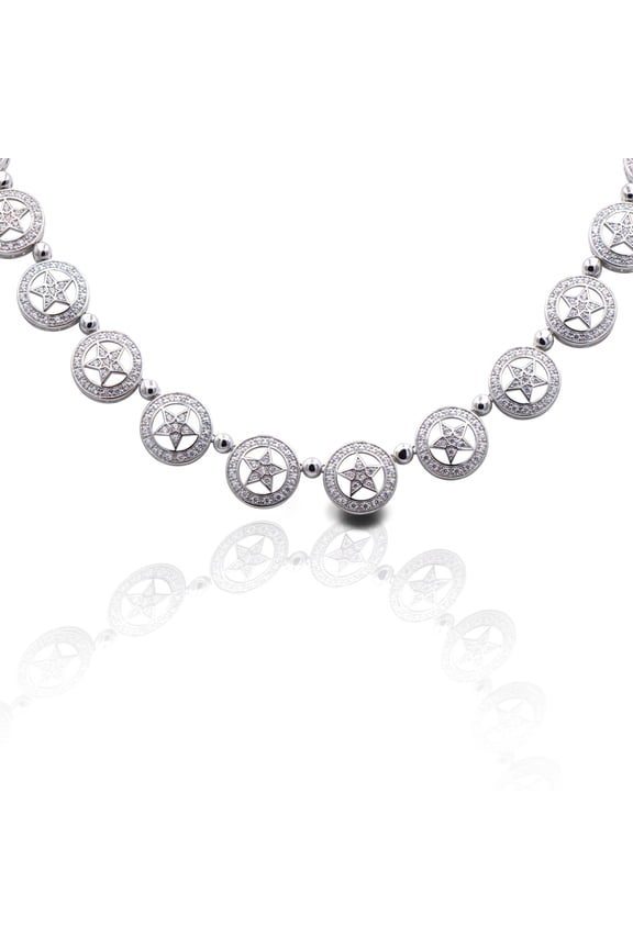 Small Star Necklace - Sterling Silver