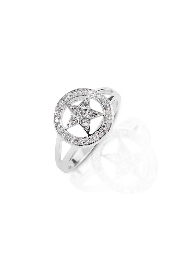 Small Star Ring - Sterling Silver