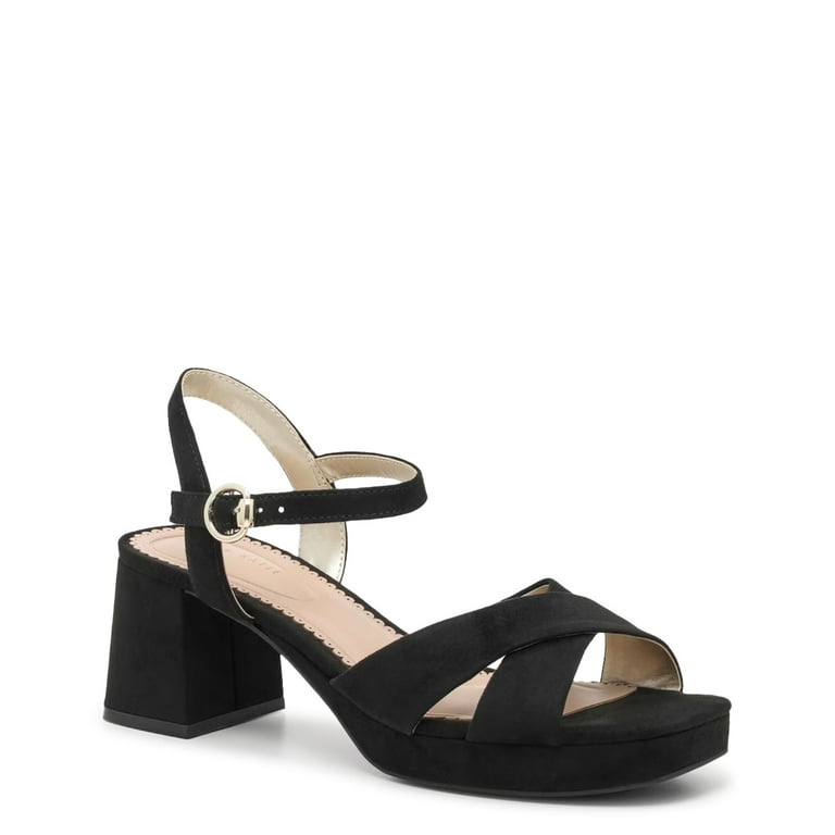 靴 AMAIL/Black tea platform sandal Amazon.com | AMINUGAL Wedge Sandals for Women Chunky Block