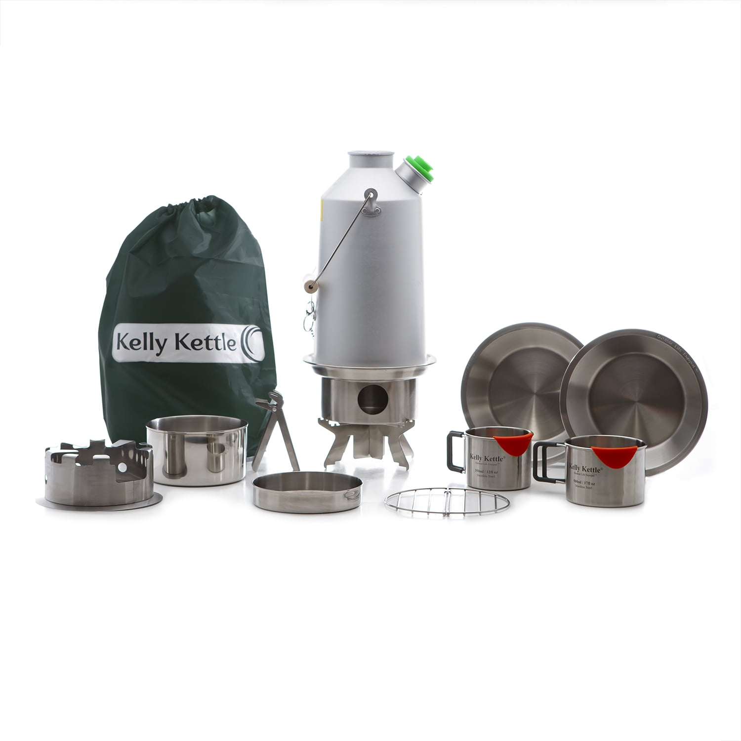 Base Camp' 54 fl.oz. Camp Kettle (Stainless Steel)