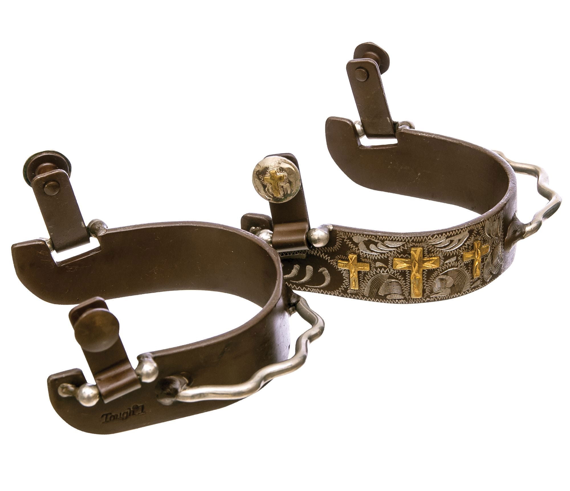 Tough 1 Kelly Silver Star Stainless Steel Snaffle Bit 5