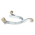 thumbnail image 1 of Kelly Silver Star Roper Spurs, 1 of 2