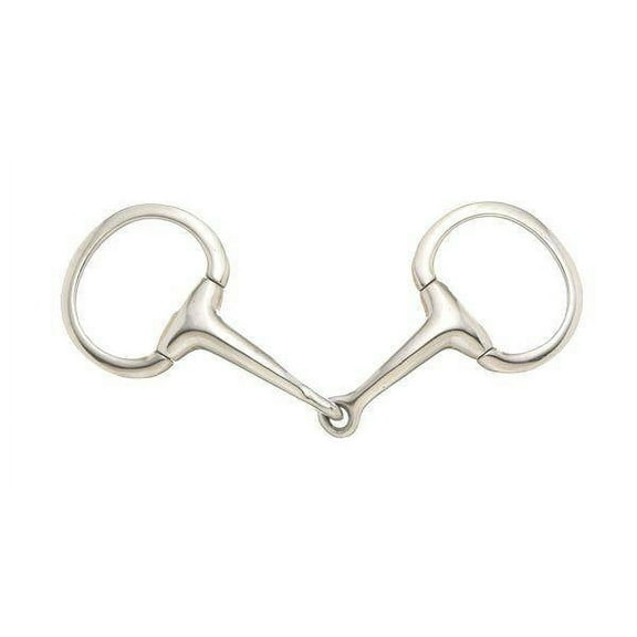 Kelly Silver Star SS Eggbutt Snaffle Mini Bit 3 3/
