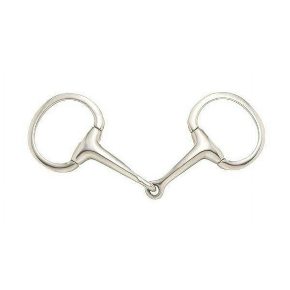 Kelly Silver Star SS Eggbutt Snaffle Mini Bit 3 3/