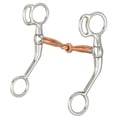 thumbnail image 1 of Kelly Silver Star 4 in. Tom Thumb Bit with Copper Mouth, 1 of 1