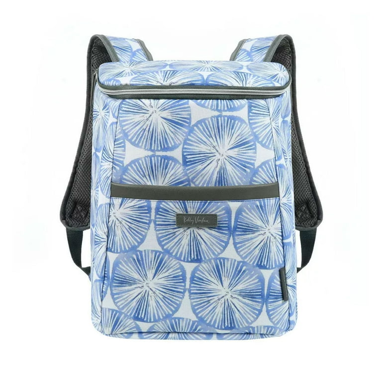 Kelly Ventura 12qt Backpack Cooler Stamped Blue
