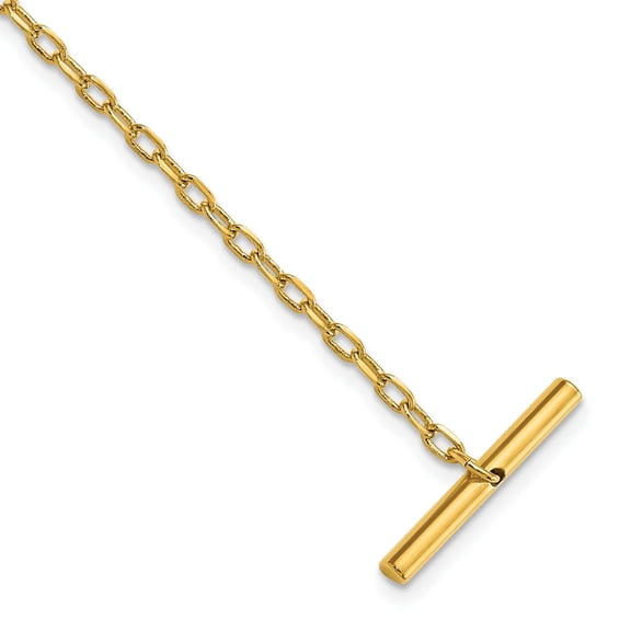 Kelly Waters Gold-plated Cable Link Tie Chain QKW572