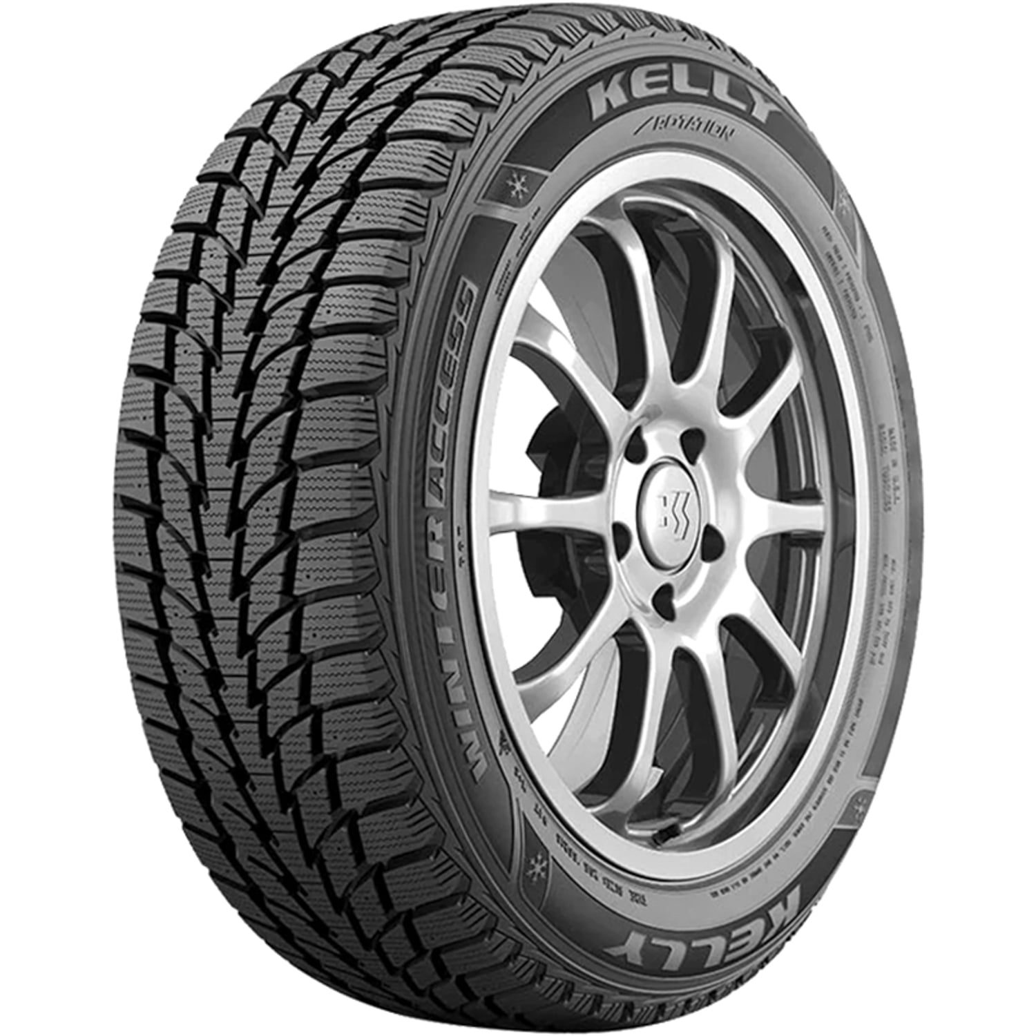 Kelly Winter Access 215/55R16 97T XL Snow Tire Fits: 2013-18 Ford