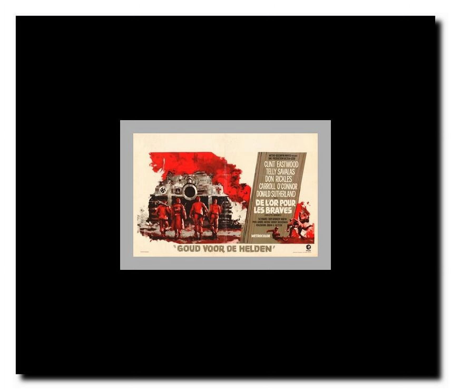 Kelly's Heroes Framed Movie Poster